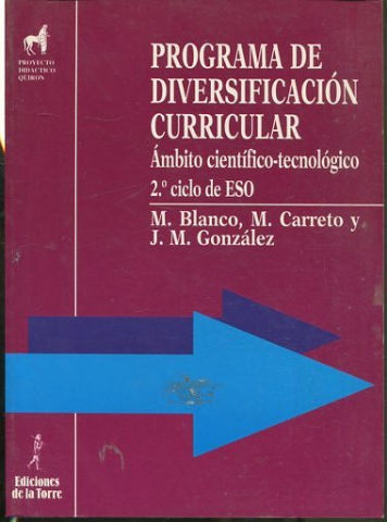 PROGRAMA DE DIVERSIFICACION CURRICULAR. AMBITO CIENTIFICO-TECNOLOGICO, 2º CICLO DE E.S.O.