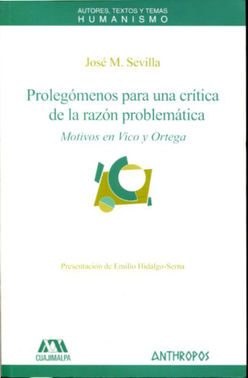 PROLEGOMENOS PARA UNA CRITICA DE LA RAZON PROBLEMATICA.