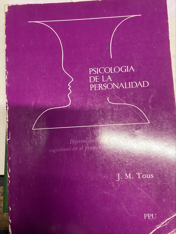 PSICOLOGIA DE LA PERSONALIDAD.