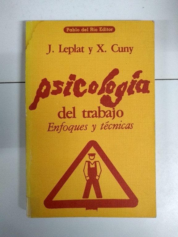 Psicología del trabajo