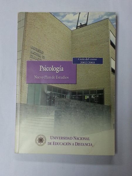 Psicologia. Nuevo Plan de Estudios