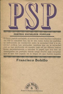 PSP PARTIDO SOCIALISTA POPULAR.