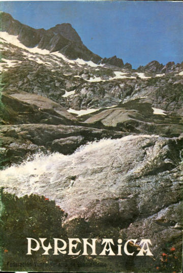 PYRENAICA, FEDERACION VASCO-NAVARRA DE MONTAÑISMO. AÑO 1975, Nº 3.