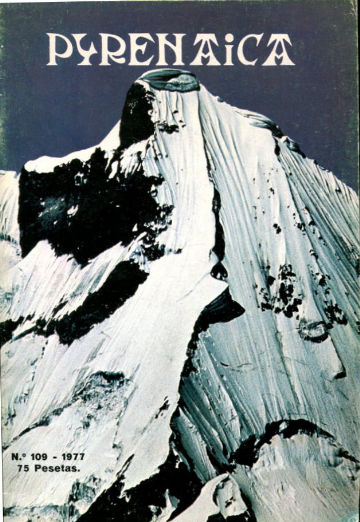 PYRENAICA, FEDERACION VASCO-NAVARRA DE MONTAÑISMO. AÑO 1977, Nº 109.