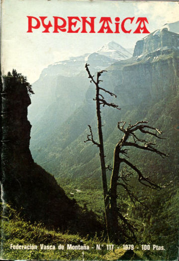 PYRENAICA, FEDERACION VASCO-NAVARRA DE MONTAÑISMO. AÑO 1979, Nº 117.