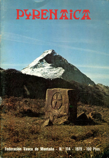 PYRENAICA, FEDERACION VASCO-NAVARRA DE MONTAÑISMO. AÑO 1979, Nº 114.