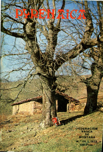 PYRENAICA, FEDERACION VASCO-NAVARRA DE MONTAÑISMO. AÑO 1978,  Nº 111.