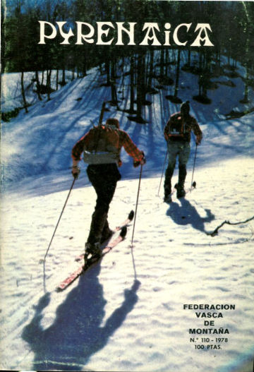 PYRENAICA, FEDERACION VASCO-NAVARRA DE MONTAÑISMO. AÑO 1978,  Nº 110.