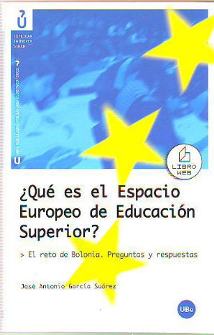 ¿QUÉ ES EL ESPACIO EUROPEO DE EDUCACION SUPERIOR? EL RETO DE BOLONIA: PREGUNTAS Y RESPUESTAS.