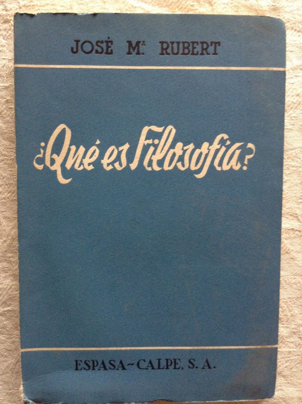 Qué es filosofía?