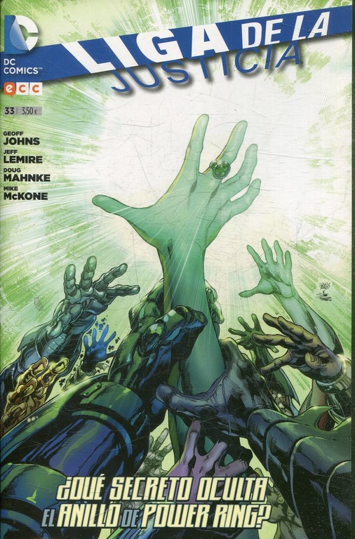 ¡QUE SECRETO OCULTA EL ANILLO DE POWER RING? LIGA DE LA JUSTICIA Nº 33.