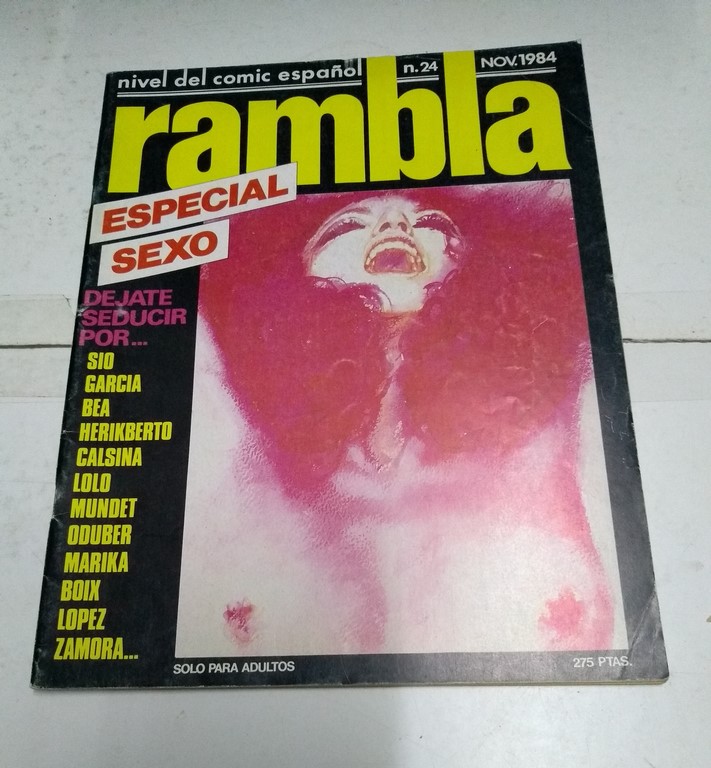 Rambla. Especial sexo