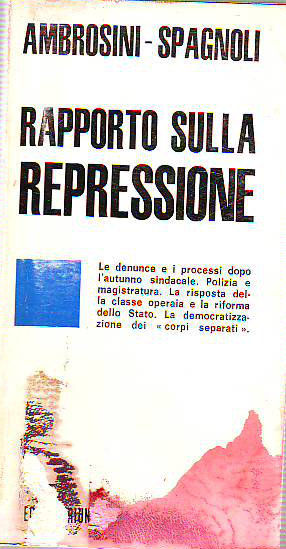 RAPPORTO SULLA REPRESSIONE.