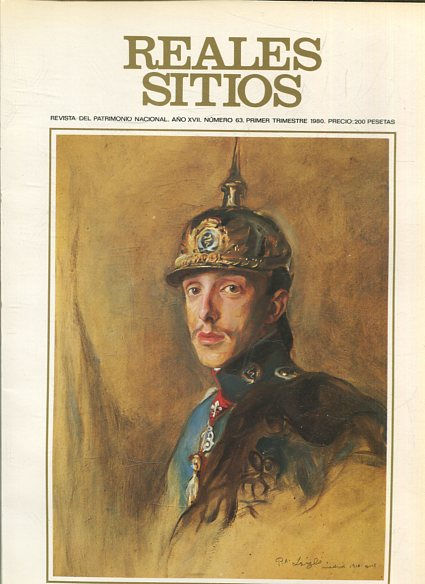 REALES SITIOS. REVISTA DEL PATRIMONIO NACIONAL. AÑO XVII Nº 63