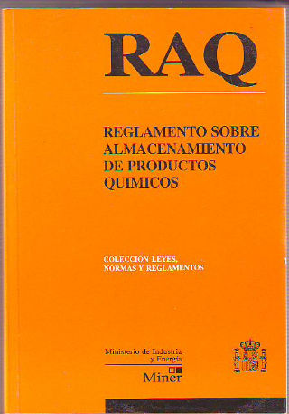 REGLAMENTO SOBRE ALMACENAMIENTO DE PRODUCTOS QUIMICOS.