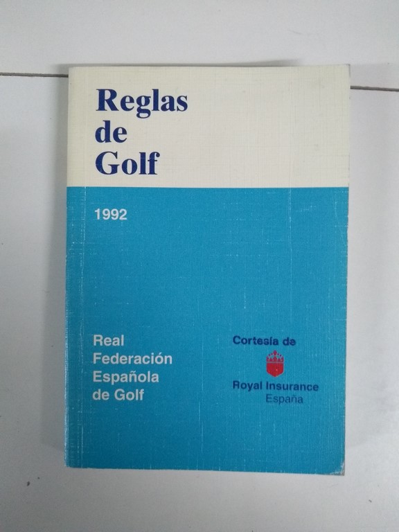 Reglas del Golf 1992