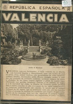 REPUBLICA ESPAÑOLA. VALENCIA.