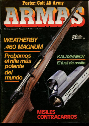 REVISTA ARMAS. Nº 31.