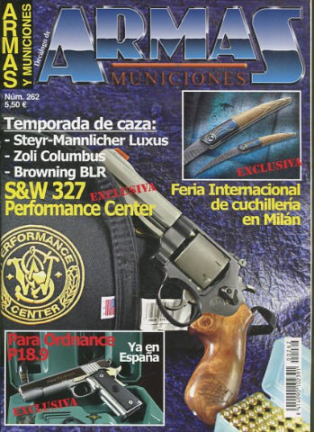 REVISTA ARMAS Y MUNICIONES. DECALOGO DE ARMAS Y MUNICIONES Nº 262.