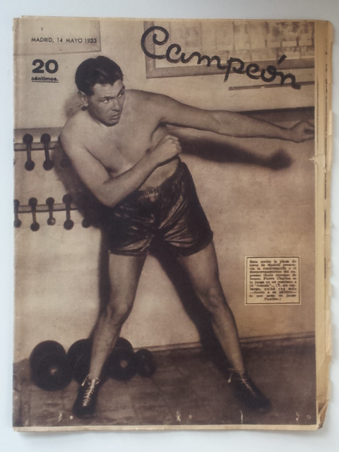 Revista "Campeón". 14 Mayo 1933