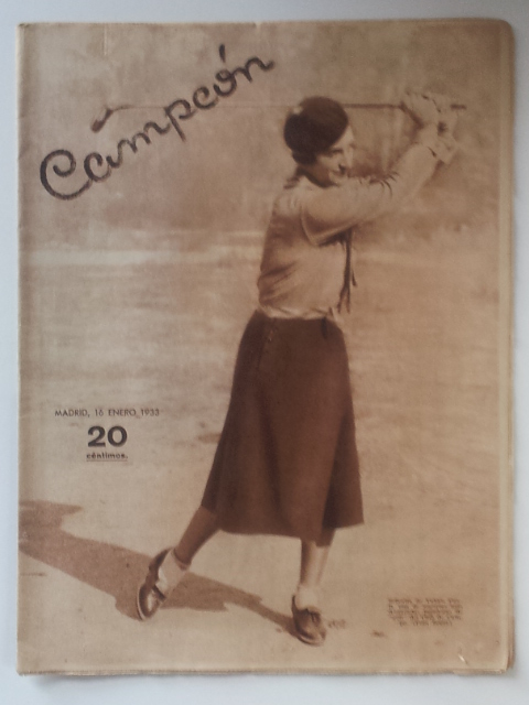 Revista "Campeón". 16 Enero 1933