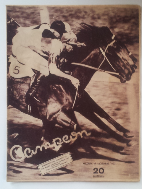 Revista "Campeón". 17 Diciembre 1933