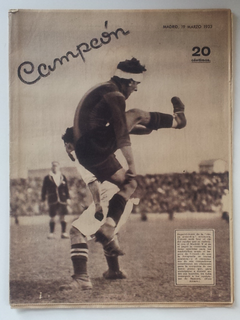 Revista "Campeón". 19 Marzo 1933