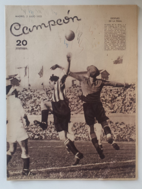 Revista "Campeón". 2 Julio 1933