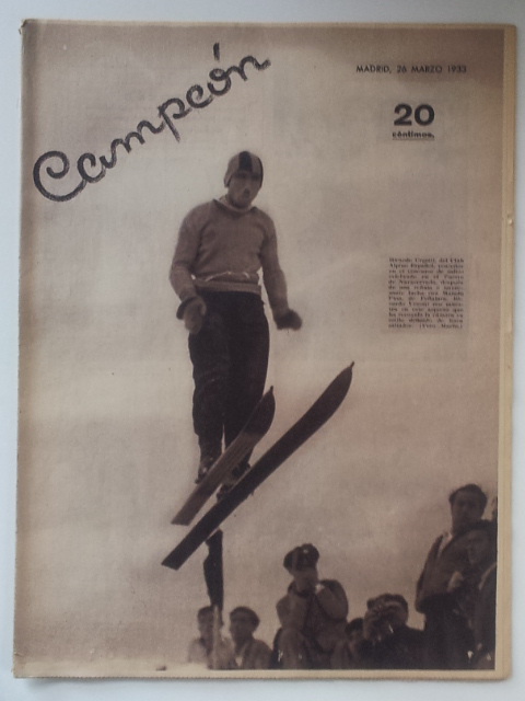 Revista "Campeón". 26 Marzo 1933