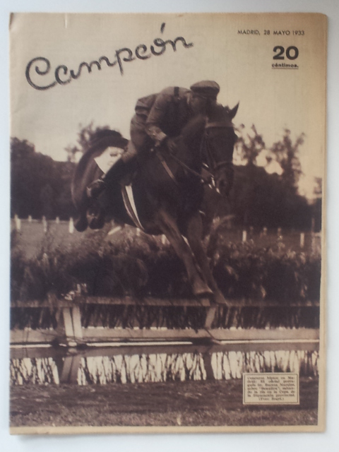 Revista "Campeón". 28 Mayo 1933