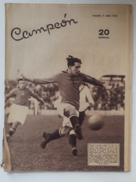 Revista "Campeón". 9 Abril 1933