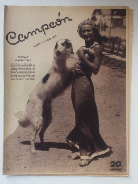 Revista "Campeón". 9 Julio 1933