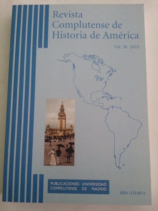 Revista complutense de historia de America. Num. 36 – 2010