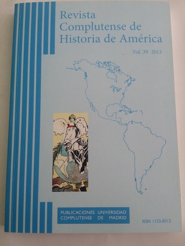 Revista complutense de historia de America. Num. 39 – 2013