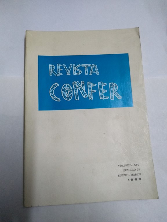 Revista Confer Vol. XIV, Núm. 28