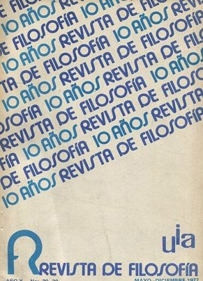 REVISTA DE FILOSOFIA.