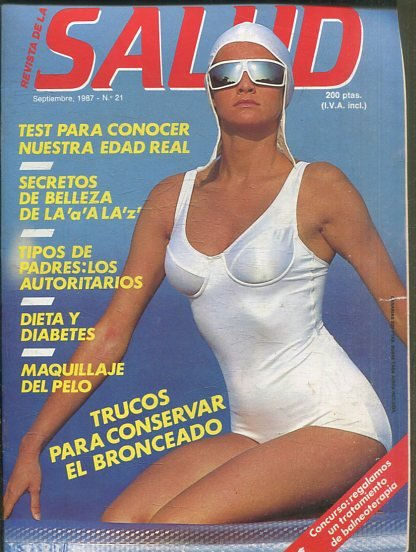 REVISTA DE LA SALUD SEPTIEMBRE, 1987-Nº 21. TEST PARA CONOCER NUESTRA EDAD REAL.