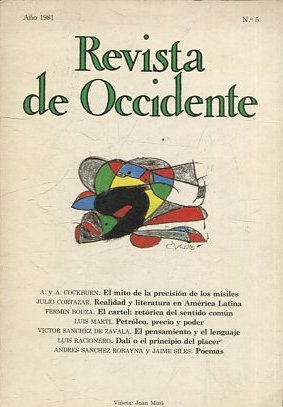 REVISTA DE OCCIDENTE. Nº 5.