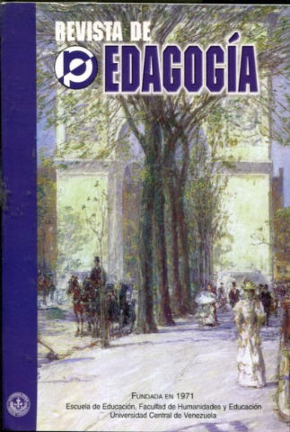 REVISTA DE PEDAGOGIA. ENERO-JUNIO 2007. VOLUMEN 28, Nº 83.