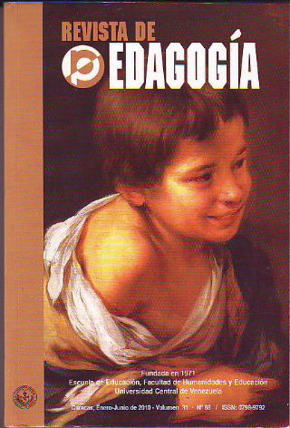 REVISTA DE PEDAGOGIA. VOLUMEN 30, Nº 88.