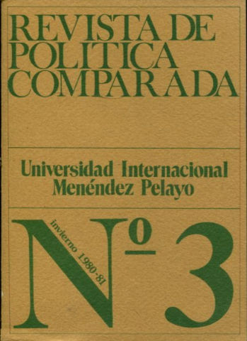 REVISTA DE POLITICA COMPARADA Nº 3.