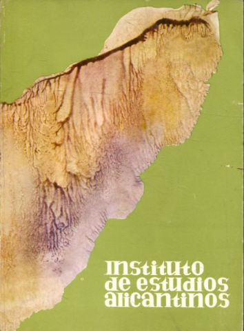 REVISTA DEL INSTITUTO DE ESTUDIOS ALICANTINOS. Nº 23.