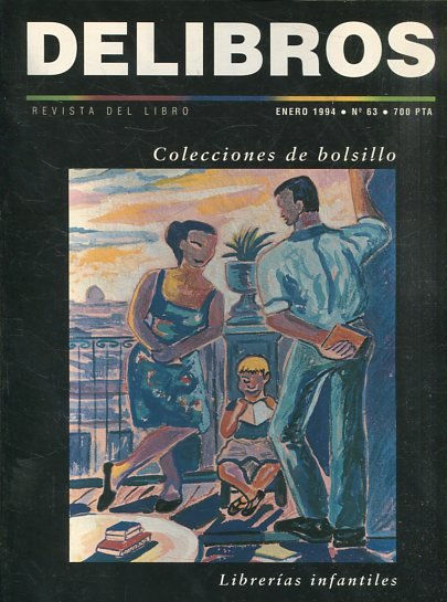 REVISTA DEL LIBRO FEBRERO 1994 Nº 63. COLECCIONES DE BOLSILLO.