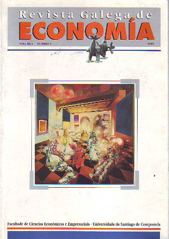 REVISTA GALEGA DE ECONOMÍA. Vº. 1, NUM. 1, 1992.