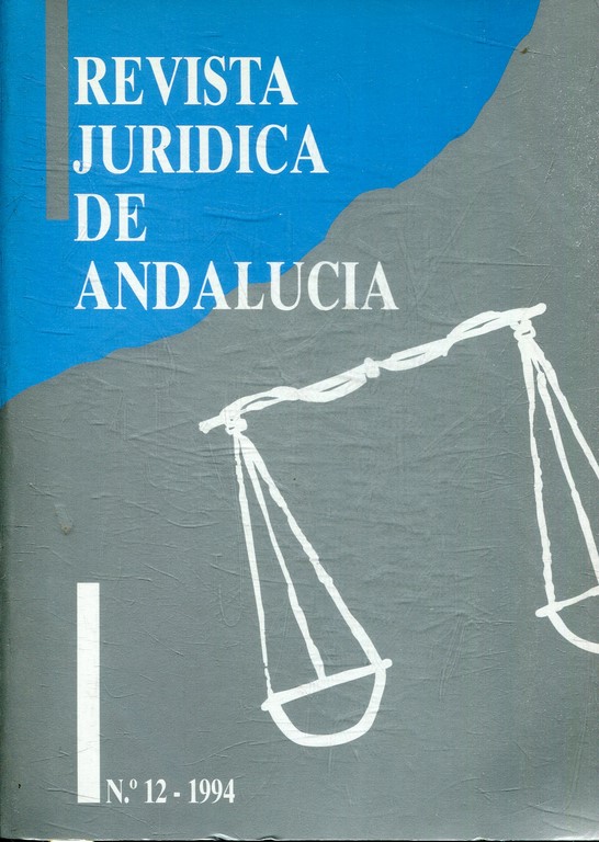 REVISTA JURIDICA DE ANDALUCIA Nº 12.