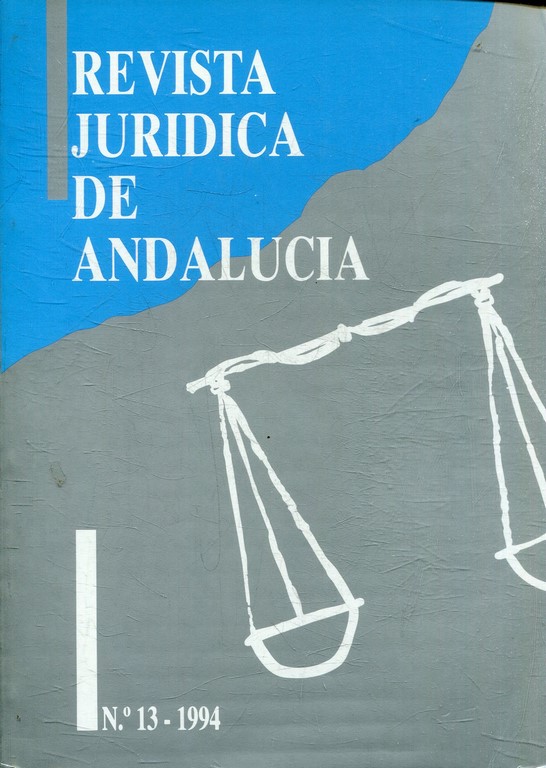 REVISTA JURIDICA DE ANDALUCIA Nº 13.