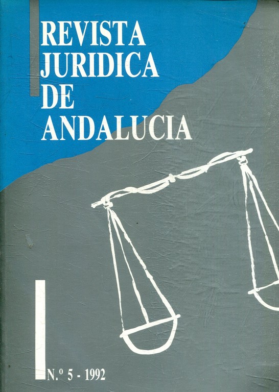 REVISTA JURIDICA DE ANDALUCIA Nº 5.