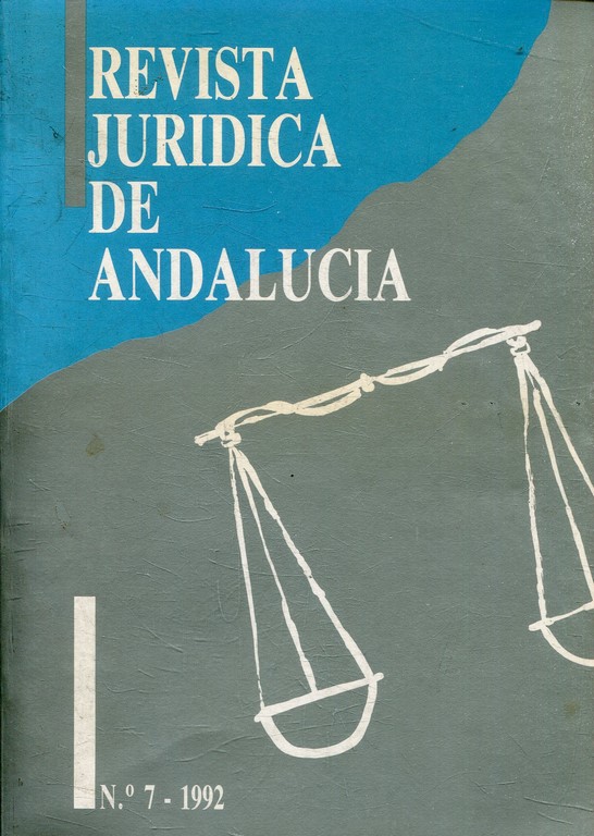 REVISTA JURIDICA DE ANDALUCIA Nº 7.