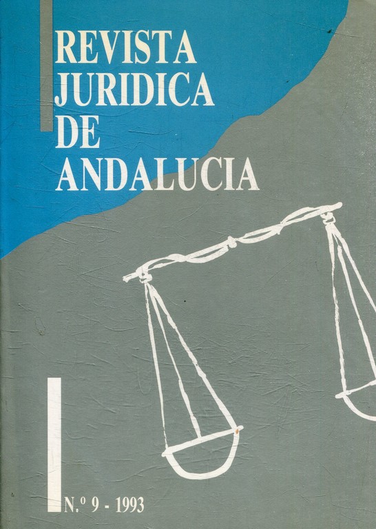 REVISTA JURIDICA DE ANDALUCIA Nº 9.