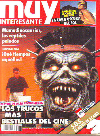 REVISTA MUY INTERESANTE. Nº: 122. LOS TRUCOS MAS BESTIALES DEL CINE.